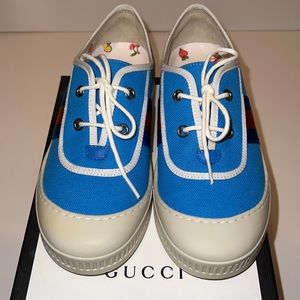 Brand new kids Gucci tennis 1977 sneakers